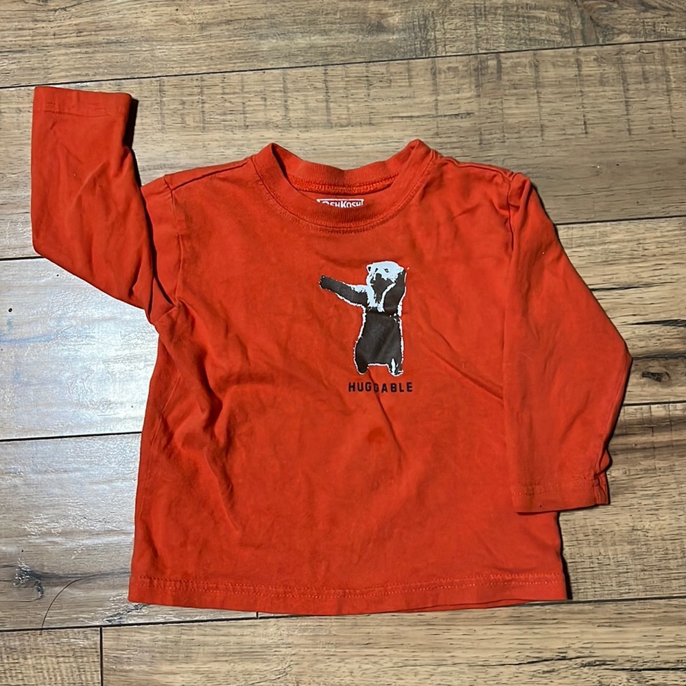Osh kosh long sleeve shirt, 18 months